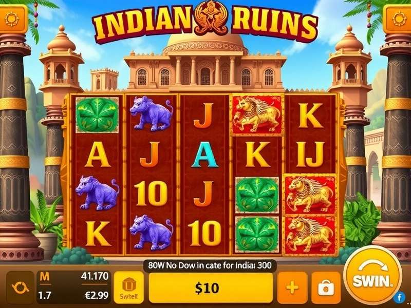 Indian Ruins Fortune Game Screen